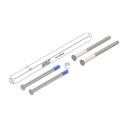 Vorschaubild Griffwerk Set für Griffe fast2fix fast2Fix Hohlstift 8mm 60-70mm