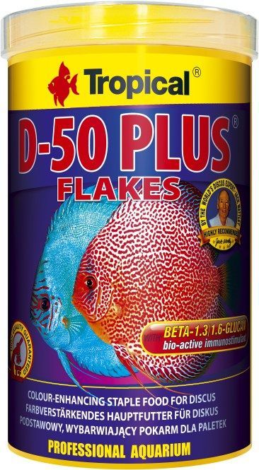 Tropicla D-50 Plus Flakes 1000ml Flockenfutter für Diskus - Image 3