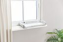 Vorschaubild TRIXIE Liegematte Calida Fensterbank, wärmereflektierend, 60 × 25 cm, weiß-grau