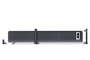 Vorschaubild dz VIDUAL Slide Schiebetor Pure 100 x 20 mm Rhombusprofil - Durchblick nach unten