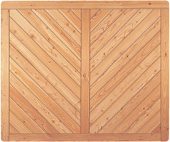 T&J SKAGEN Sichtschutzzaun Lärche 1800 x 1500 mm