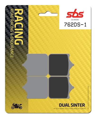 SBS Bremsbelag 762DS-1 Road Racing Endurance (Giftiger Biss)