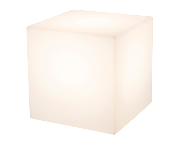 8 seasons design LED-Dekoleuchte Shining Cube (WW), verschiedene Größen und Farben