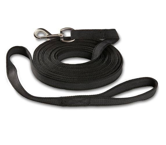 Wolters Schleppleine mit Handschlaufe schwarz