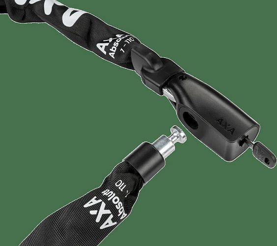 Axa Absolute Kettenschloss 110 cm schwarz