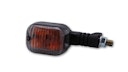Vorschaubild HIGHSIDER smart Duc-Style Glühlampen Blinker Gehäuse Schwarz / Linse Rauchgrau (Stück), Vorn Links & Hinten Rechts