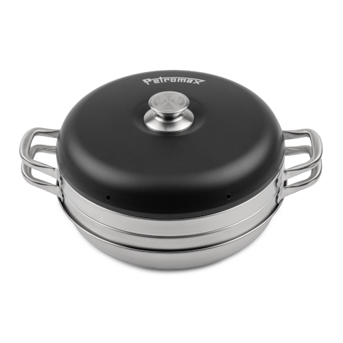 Petromax Kohlenschweler aus Edelstahl