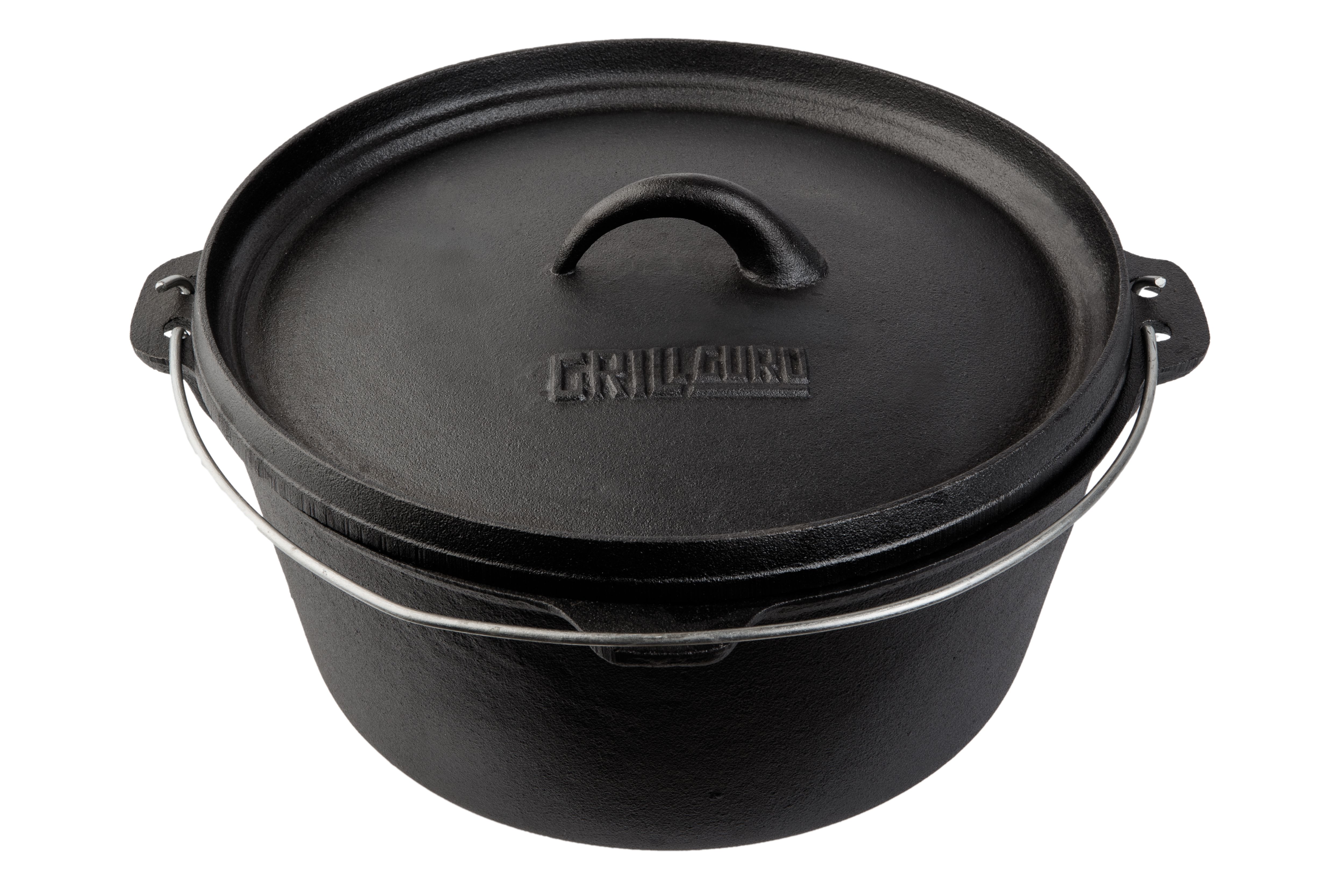 Grill Guru Gusseisen Dutch Oven Large