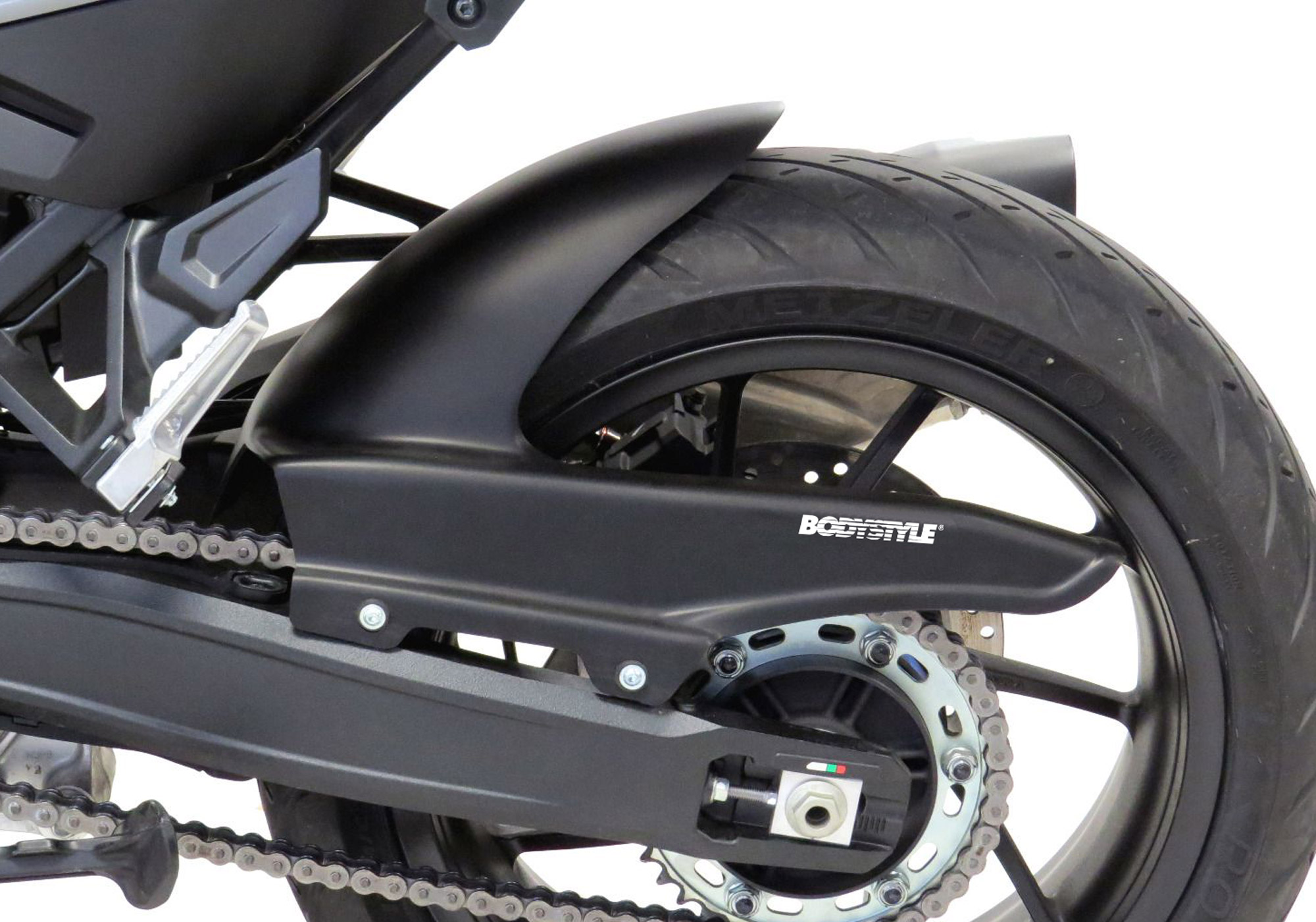 BODYSTYLE Sportsline Hinterradabdeckung ABS Kunststoff schwarz für HONDA NT1100