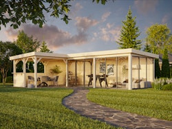 Palmako Carport/Pavillon Connect Lenna 33,2 m² Set 421 Slide