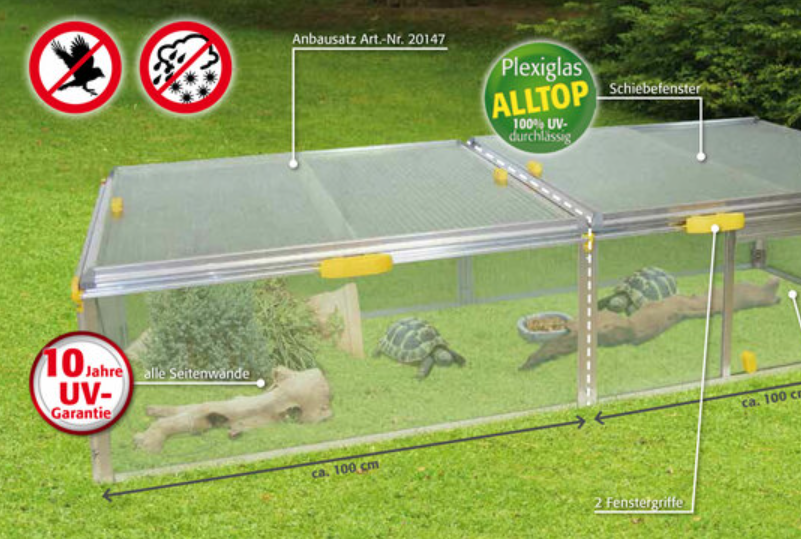 JUWEL Schildkrötenhaus PAULA Anbausatz