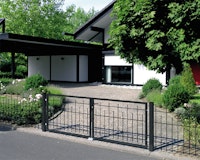 Alberts® Zaunsystem Madrid Doppeltor Alberts® Zaunsystem Madrid DoppeltorZubehörbild