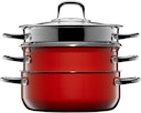 WMF Topf-Set Fuisontec Compact Red 3-tlg.