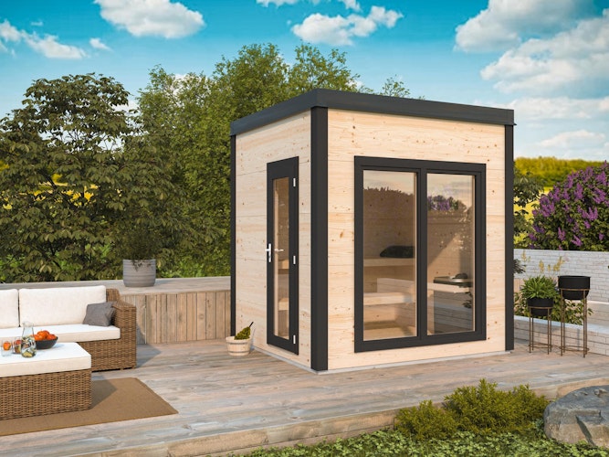 PRE:GA Black Forest Classic Sauna ohne Vorraum 5,3 m²