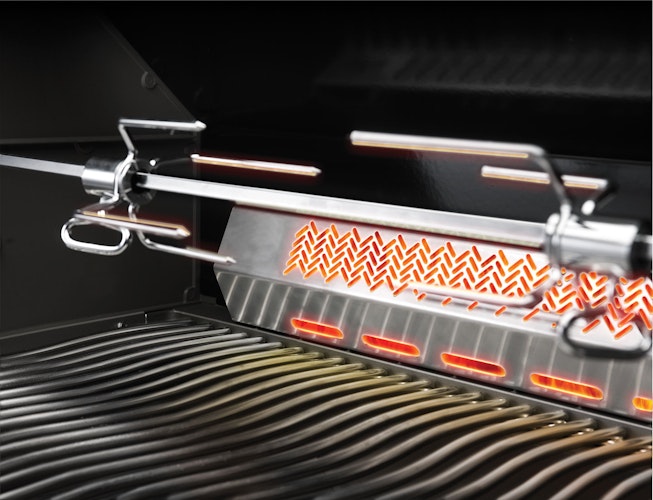 NAPOLEON Gasgrill PRESTIGE PRO 500, Edelstahl, inkl. Drehspieß