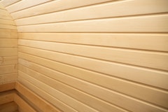 Wolff Finnhaus Innenausstattung Lindenholz für Sauna Luago 2x2Zubehörbild