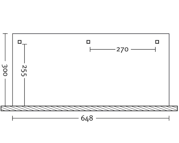 Skan Holz Terrassenüberdachung Rimini Douglasie mit Mittelpfosten Breite 648 cm