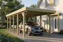 Vorschaubild Skan Holz Friesland - Flachdach Carport aus Nadelholz Breite 320 cm