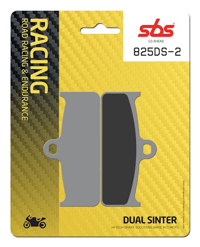 SBS Bremsbelag 825DS-2 Road Racing Endurance (weicher Biss)