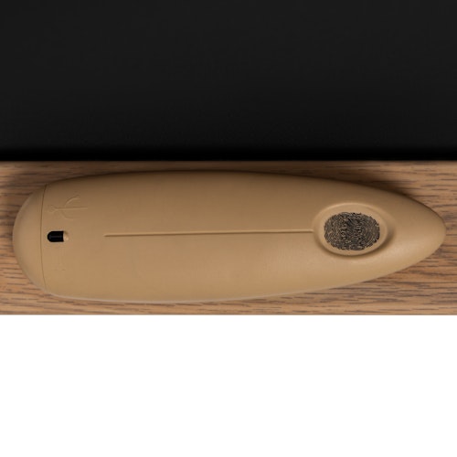 doppler Pendelschirm ALU WOOD 400 x 300 LED, Aluminium Esche-Optik / 100 % Polyester 180 g/m²