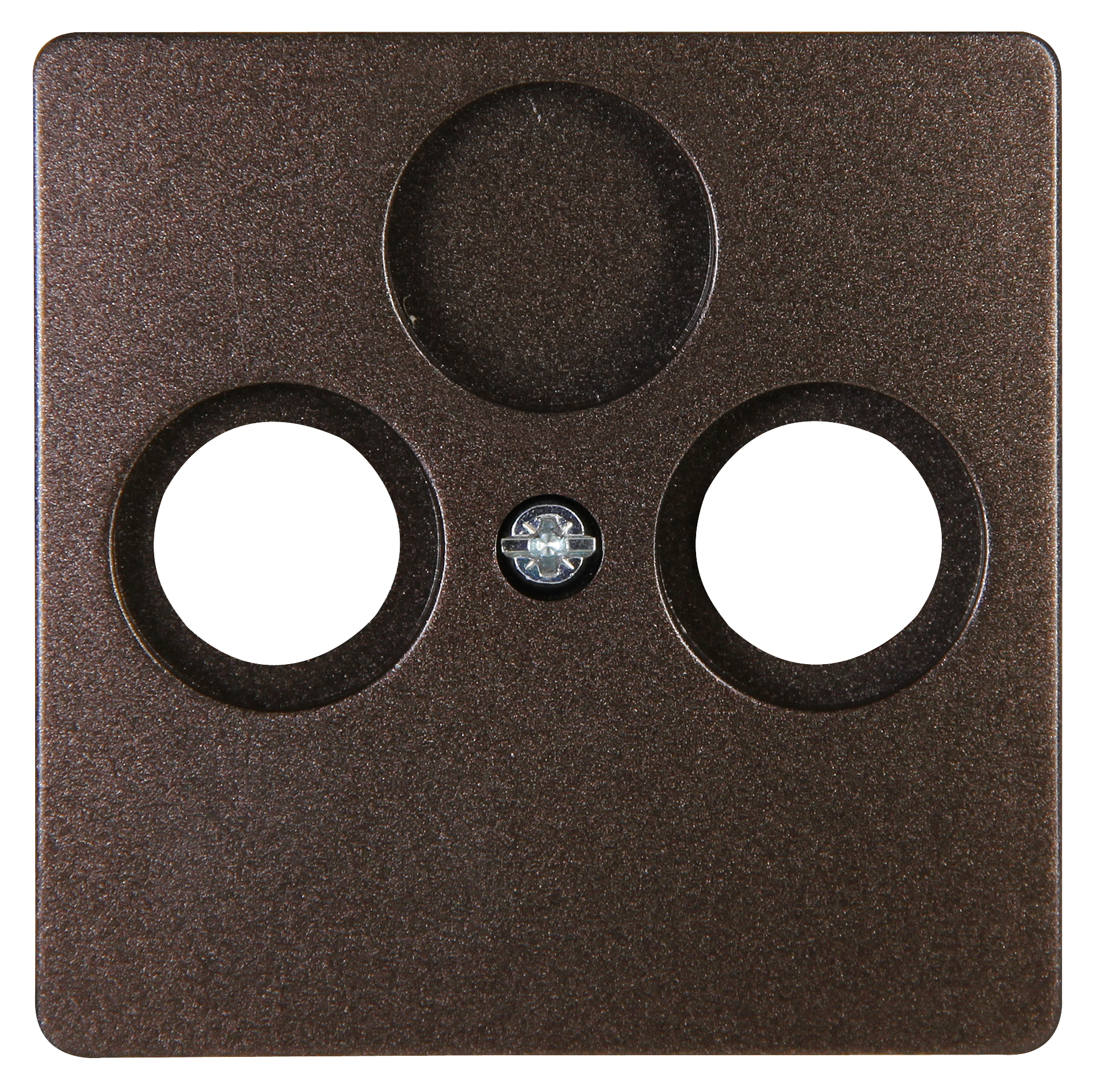 Kopp Antennenabdeckung TV/RF PARIS palisander-braun