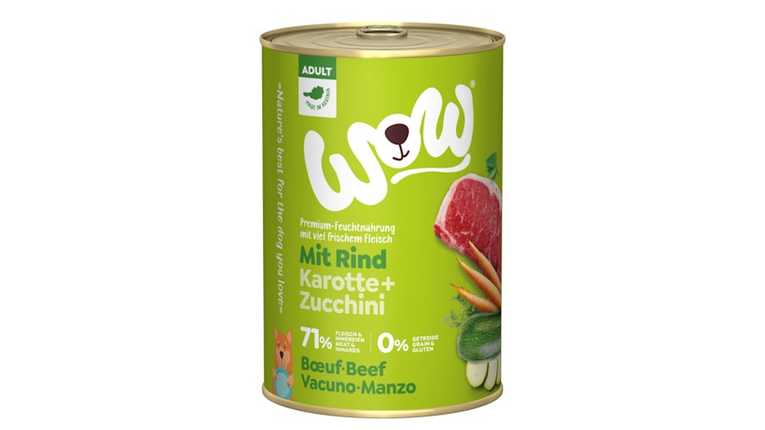 WOW Adult 400g Dose HundenassfutterVorschaubild