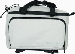 AtranVelo Gepäckträgertasche Zap Top grau