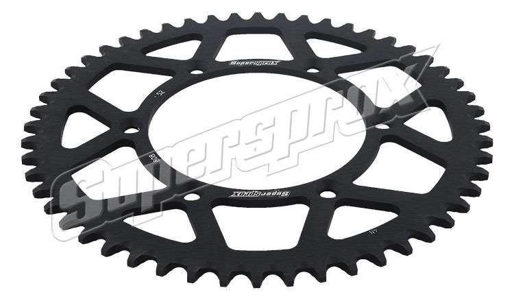 Supersprox Alu-Kettenrad 520 52Z (Schwarz)