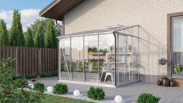 Vitavia Gewächshaus Osiris/Ida 5200 inkl. 1 Dachfenster - 5,2 m²