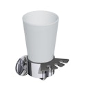 Vorschaubild Bravat Glashalter Miami, chrom