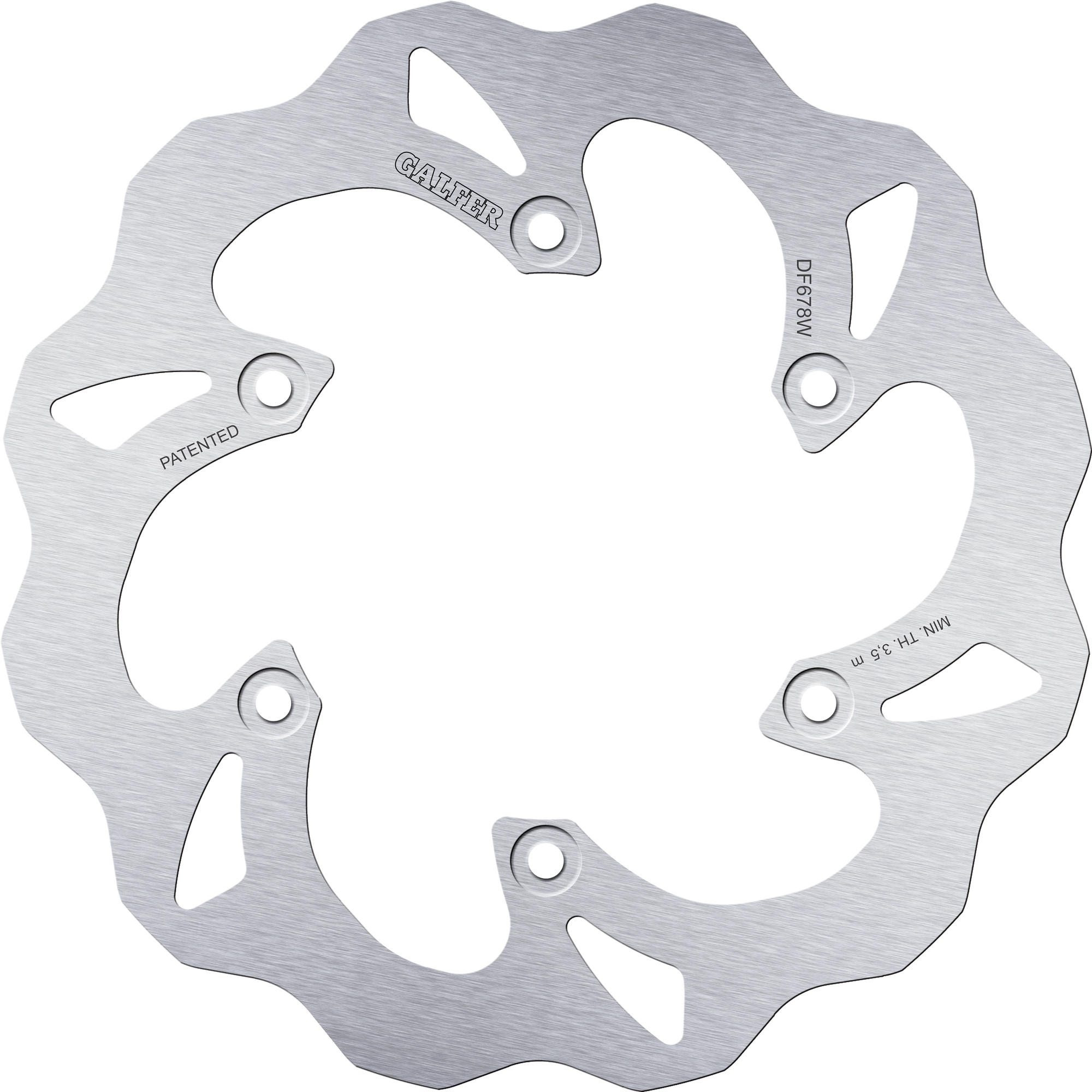 Galfer Bremsscheibe DF678 - Typ W (Offroad starr)