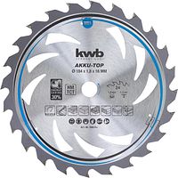kwb Akku Top Sägebl HM Mit-Dü 184x16 Z24 586154