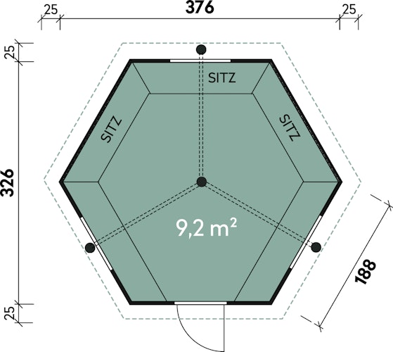 Wolff Finnhaus Grillkota Basic 9 Aktionsmodell