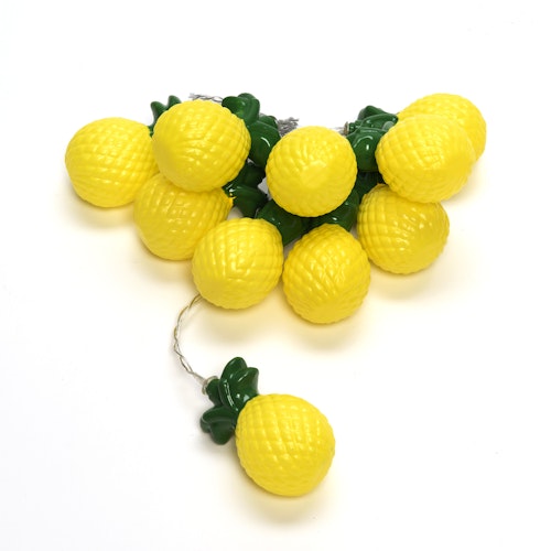Konstsmide Weihnachtsbeleuchtung  LED Dekolichterkette Ananas mit 6h Timer