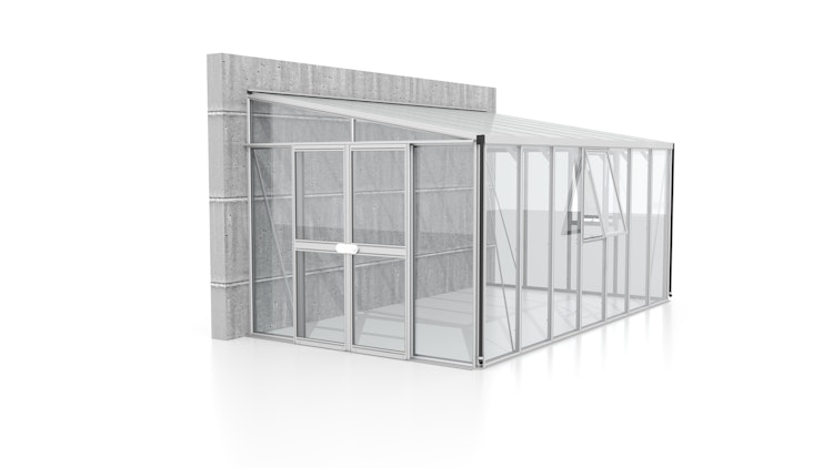 Vitavia Gewächshaus Helena 11900 inkl. 2 Seitenfenstern - 11,8 m²