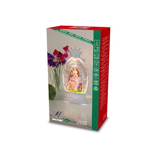 Konstsmide Weihnachtsbeleuchtung Wasserlaterne Prinzessin, weiß