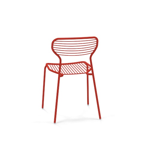 EMU Stapelstuhl APERO, Stahl Grau/Grün - Abverkauf