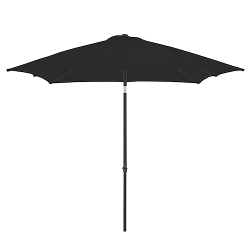 Derby Mittelsmastschirm BASIC 210 x 210 Push up, Aluminium Anthrazit / 100 % Polyester 180 g/m²