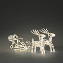 Vorschaubild Konstsmide Weihnachtsbeleuchtung  LED AcrylSet Schlitten mit 2 Rentieren
