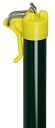 Vorschaubild Alberts® Wäschepfahl mit Leinenspannerkopf, zinkph., grün kst-beschichtet, L 2000 mm 611606