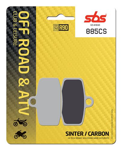 SBS Bremsbelag 885CS Offroad Carbon