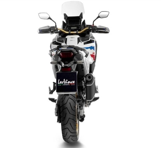 LEOVINCE Slip-On Schalldämpfer SBK LV-14 Black Edition für Honda Africa Twin CRF 1100 L