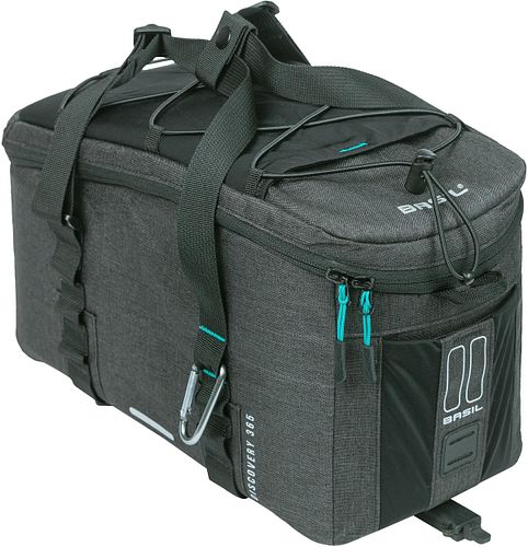 Basil Discovery 365D Gepäckträgertasche schwarz