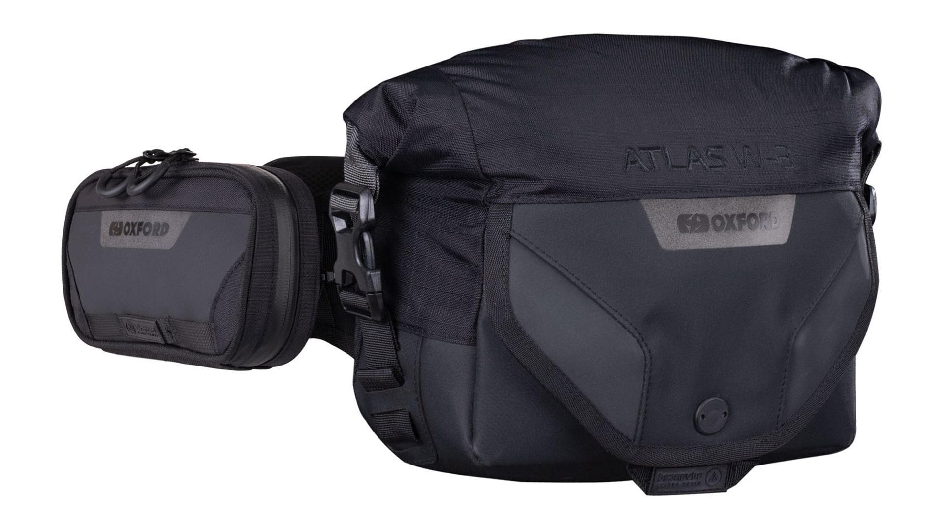 Oxford Atlas W-3 Bauchtasche 0,8+3l grau/schwarz