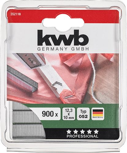 kwb 900 -Heftkl Stahl 052/C10 mmSB 352110