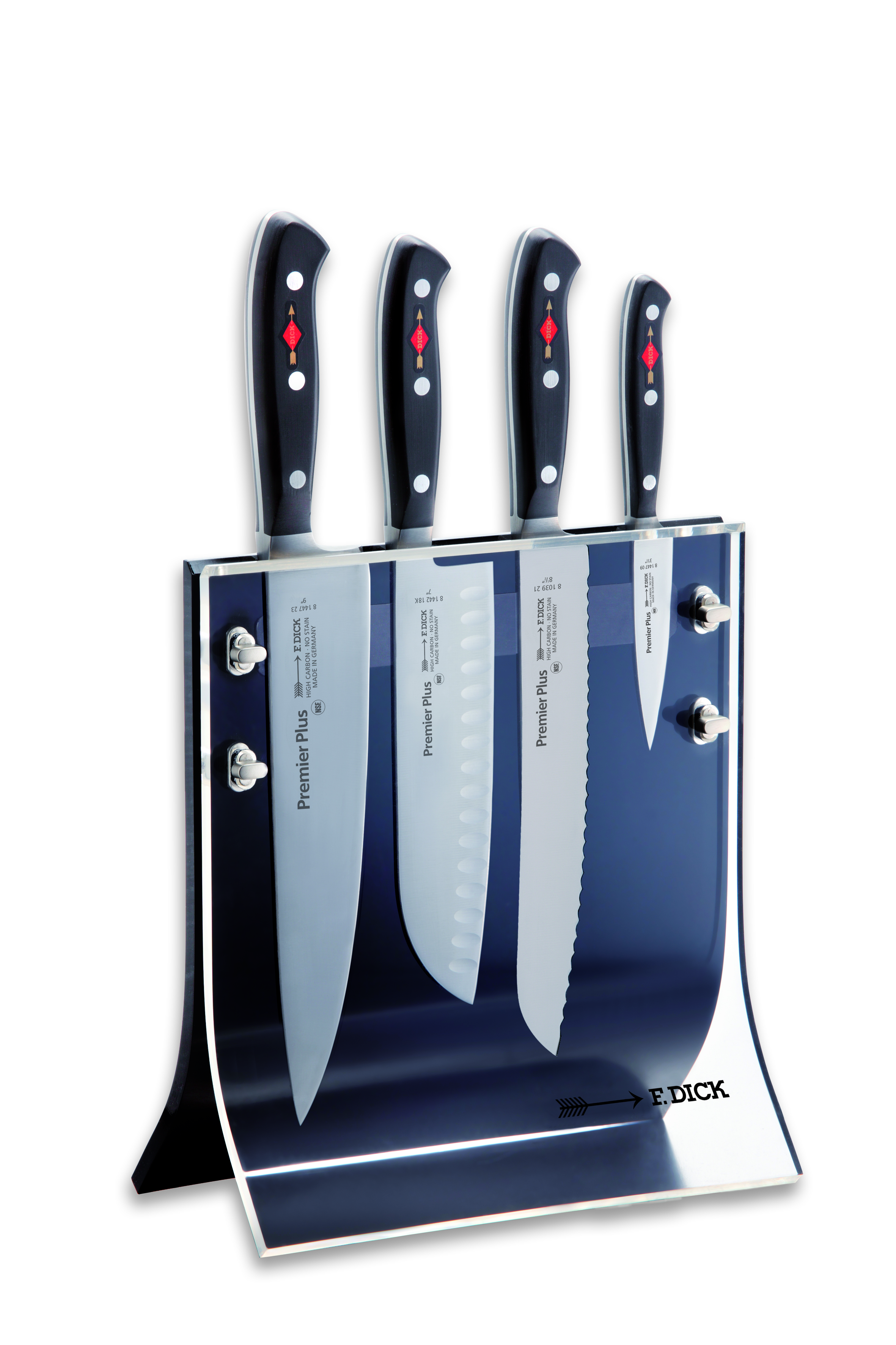DICK Acryl-Messerblock 4 Knives PREMIER PLUS 4-teilig