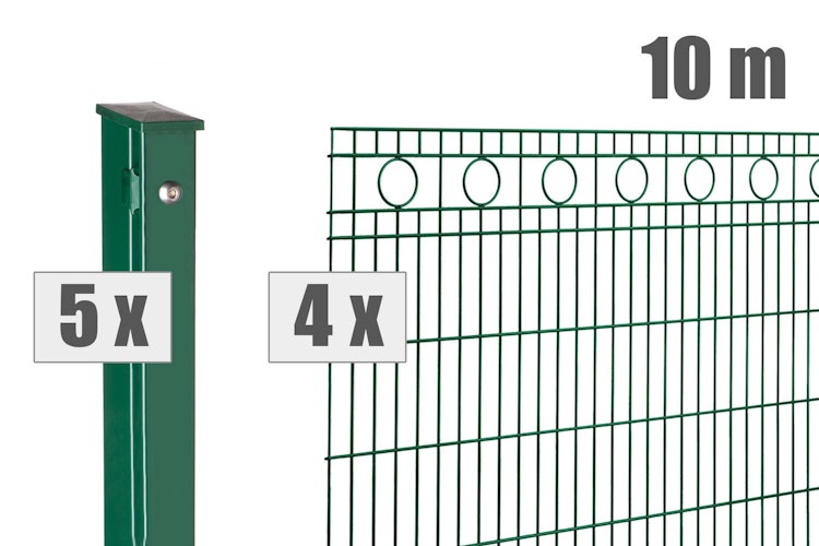 dz Schmuckzaunset Residenz standard ROM mit Pfosten VAP