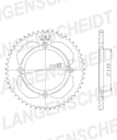 Vorschaubild Supersprox Stealth-Kettenrad 428 46Z (Blau)