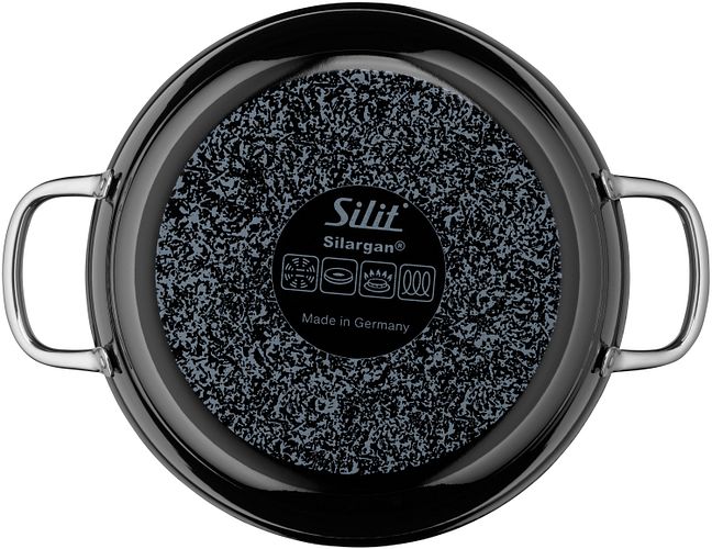 Silit Silargan® Professional Schmorpfanne, 24 cm, Black
