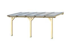 Skan Holz Terrassenüberdachung Andria 541x250cm aus Leimholz